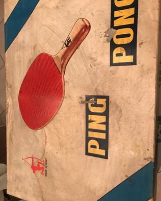 Set da ping pong originale anni 60