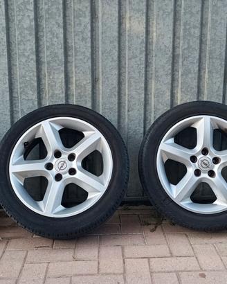 4 cerchi in lega 17" Opel Astra GTC+gomme Pirelli