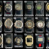 LOTTO N5 Casio Citizen Seiko (orologi vintage)