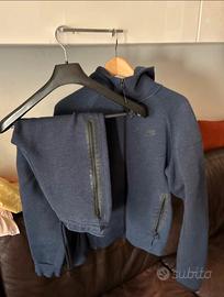 Felpa + pantaloni Nike teck blu scuro tag. S uomo