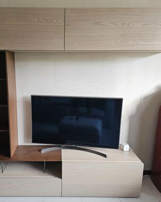 Mobile soggiorno alta qualità artigianale +TV lg
