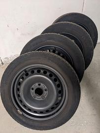 4 cerchi auto in ferro