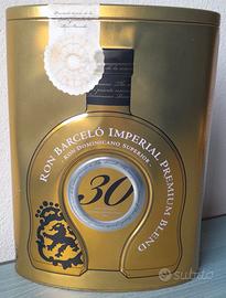 Barcelò Imperial Rum Scatola Latta Custodia
