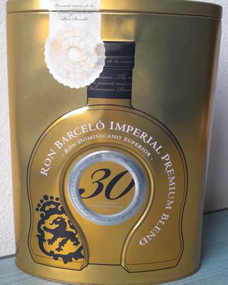 Barcelò Imperial Rum Scatola Latta Custodia