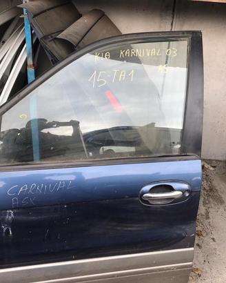 PORTA ANTERIORE SINISTRA KIA CARNIVAL 2003 1° SERI