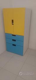 Mobile IKEA STUVA per cameretta – Giallo/Blu