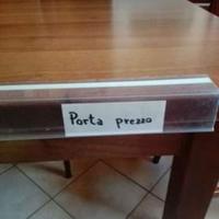 Portaprezzo da ripiano(più di 17metri)