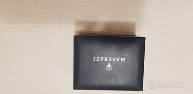 Maserati scatola porta orologio robusta