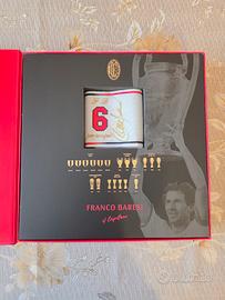 Cofanetto con fascia autografata da Franco Baresi