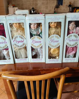 bambole di porcellana The Classique Collection
