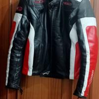 GIACCA PELLE MOTO A-PRO