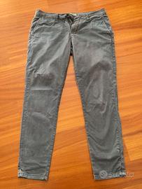 Pantaloni GAUDÌ uomo chino grigi taglia 50