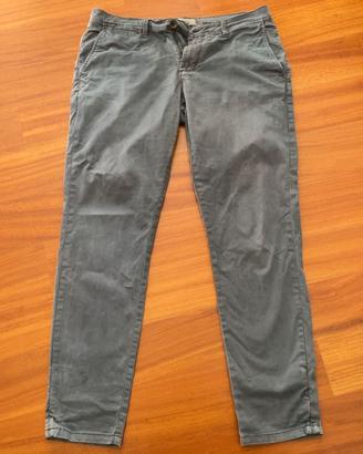 Pantaloni GAUDÌ uomo chino grigi taglia 50