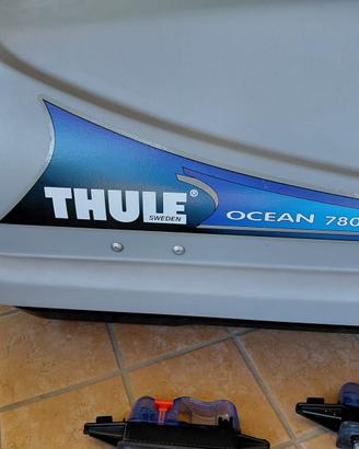 Baule portapacchi THULE con barre