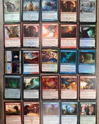 50 carte magic rare/foil ITA
