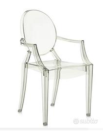 Sedia Louis Ghost Kartell - Design Philippe Starck