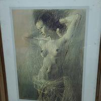 Quadri, “Ragazza col Velo”  e il “Bosco” olio
