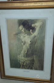 Quadri, “Ragazza col Velo”  e il “Bosco” olio