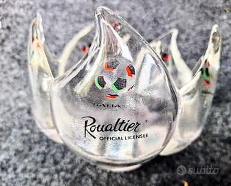 Raro vaso/ciotola vetro x collezionisti ITALIA ’90