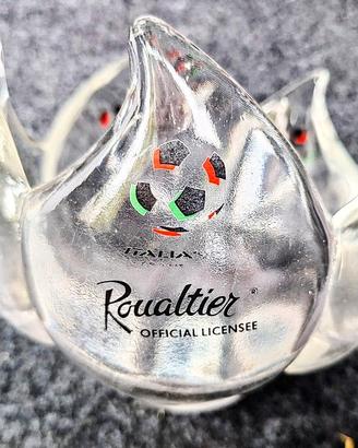 Raro vaso/ciotola vetro x collezionisti ITALIA ’90