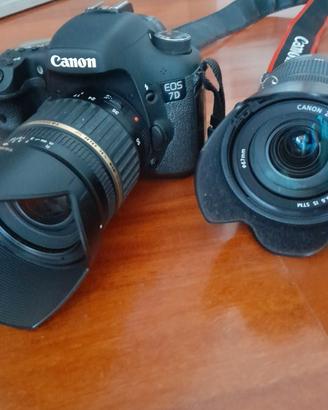 CANON 7D + CANON EFS 18-135 IS +TAMRON 17-50 f 2,8