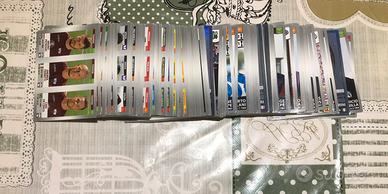 Lotto di 155 figurine calciatori 2016-17