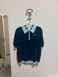 Completo Polo a maglia e pantalone stile Tennis S
