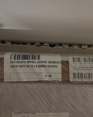 Battiscopa color Rovere