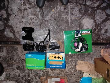 Set di macchine fotografiche e cineprese vintage