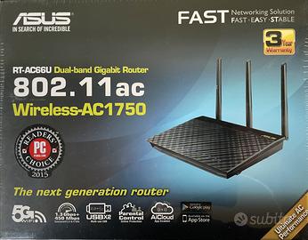Router ASUS RT-AC66U Dual-Band Wireless AC1750