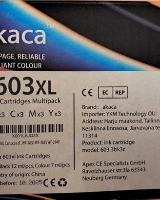 Cartucce Akaca 603XL per stampanti Epson