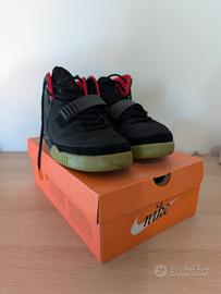 Nike Air Yeezy 2 NRG "Black/Solar Red"