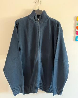 Maglia blu da uomo