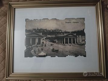 quadretti con fotocopie di immagini storiche