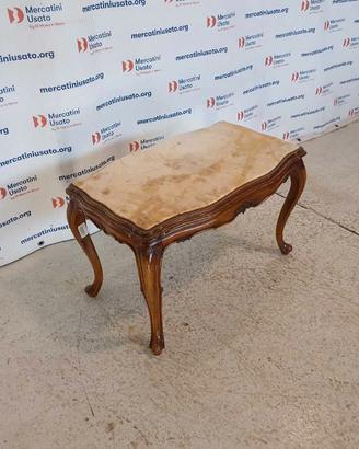 Tavolino stile Barocco con piano in marmo