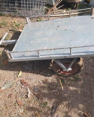 carrello per motocoltivatore