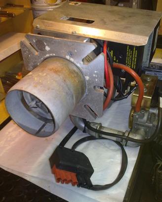 Bruciatore gas per forni esiccatoi e carrozzerie