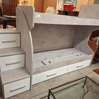 Letto a castello contenitore 