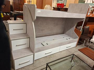 Letto a castello contenitore 