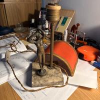 Abat jour antica in bronzo