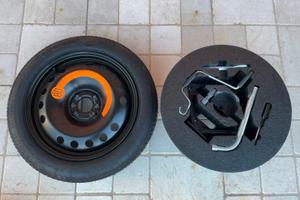 Set Ruota di scorta + cric Alfa Romeo Mito R.16