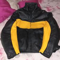 GIUBBINO MOTO VERA PELLE XXL  AMERICAN PRO NUOVO