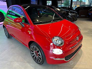 FIAT 500 1.0 Hybrid Red-CERCHI DA 16-TETTO PANOR