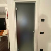 Porta in vetro usata 70x210 cm