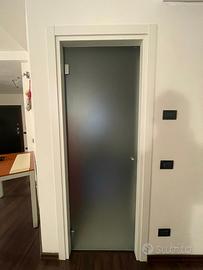 Porta in vetro usata 70x210 cm