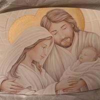 Capezzale sacra famiglia dipinto