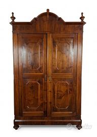 Splendido armadio antico a 2 ante in legno masse