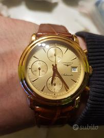 coppia di longines in oro 18 kt 
