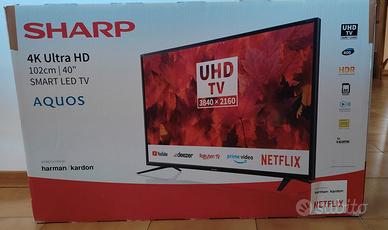 TV Color Sharp Aquos 40 Pollici - 4K - Android