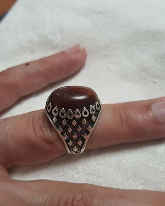 anello argento 